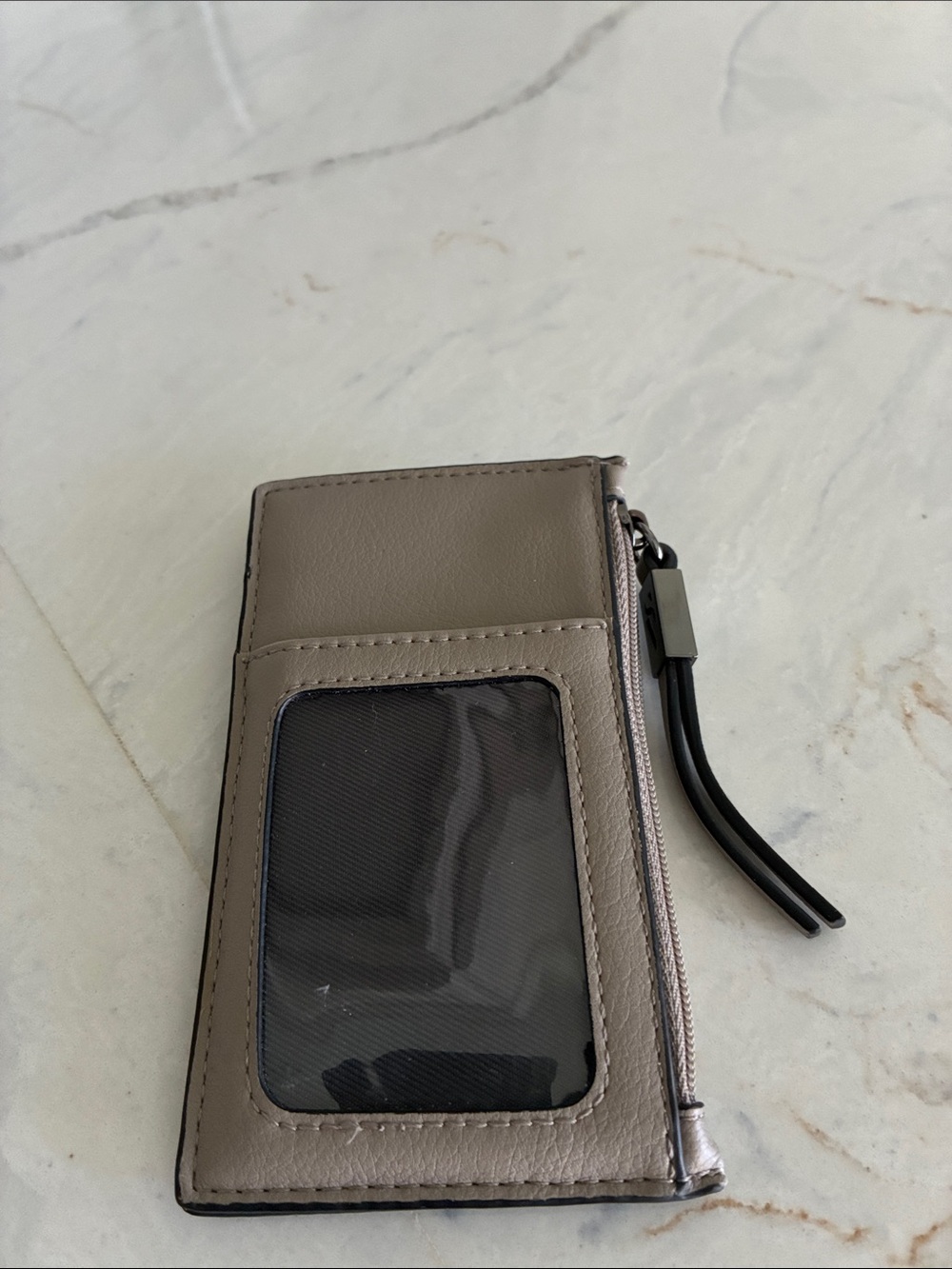 Simply Vera Wang Slim Card Holder -Taupe - Picture 2 of 5